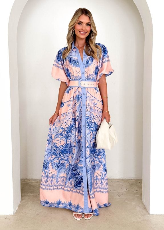 Boho Maxy Dress Japanese Style – Image 2
