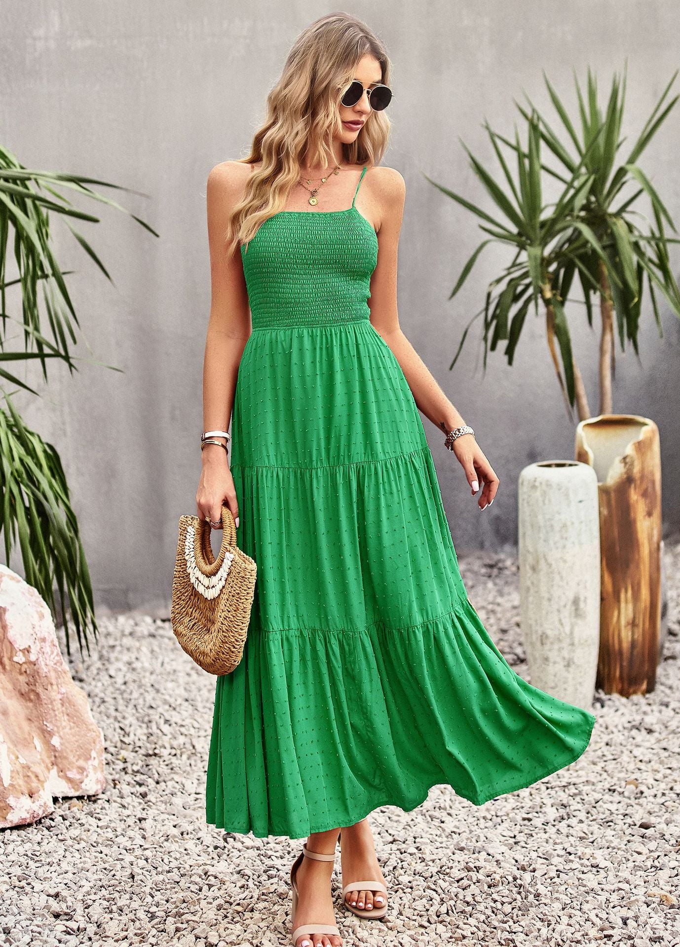 Elegant bohemian Dress for Summer