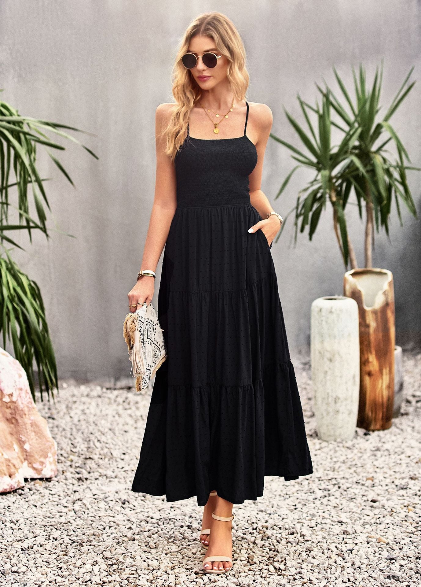 Elegant hippie Dress for Summer