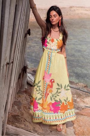 Summer Hippie Maxi Dress
