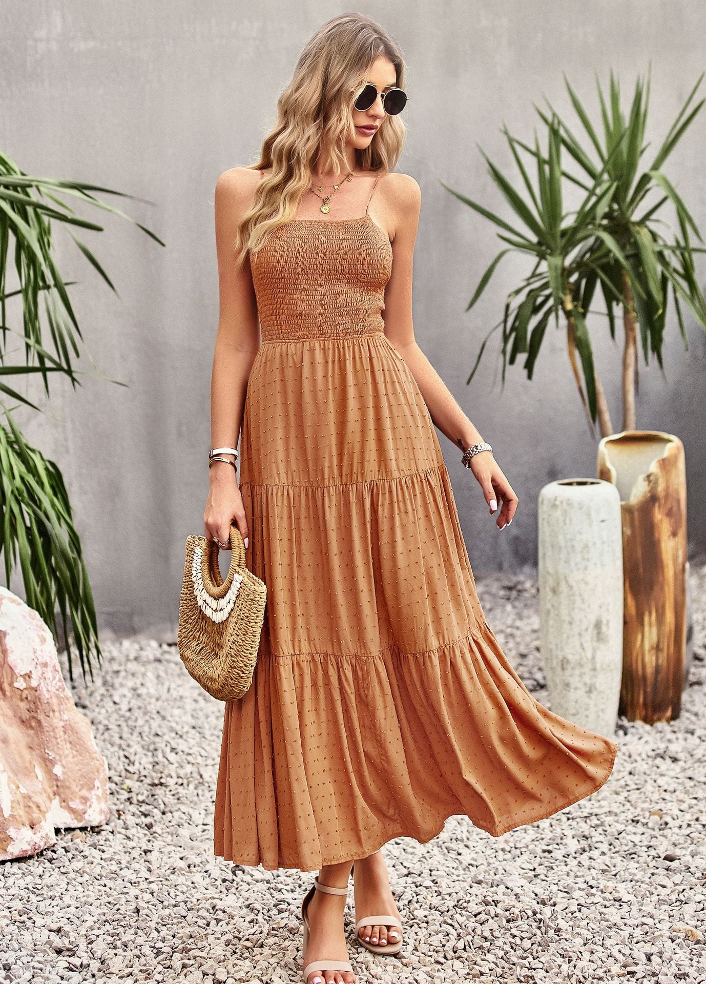 Elegant hippie Dress for Summer