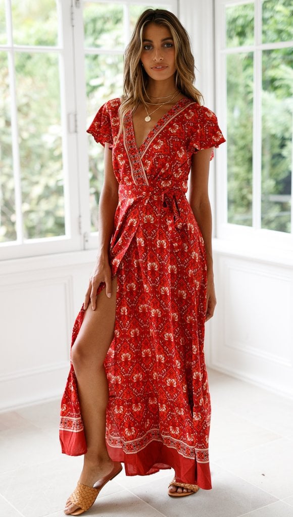 vintage Summer Short Sleeve Dress