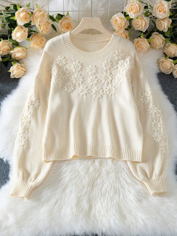 Embroidery Boho Pullover - 影像 5