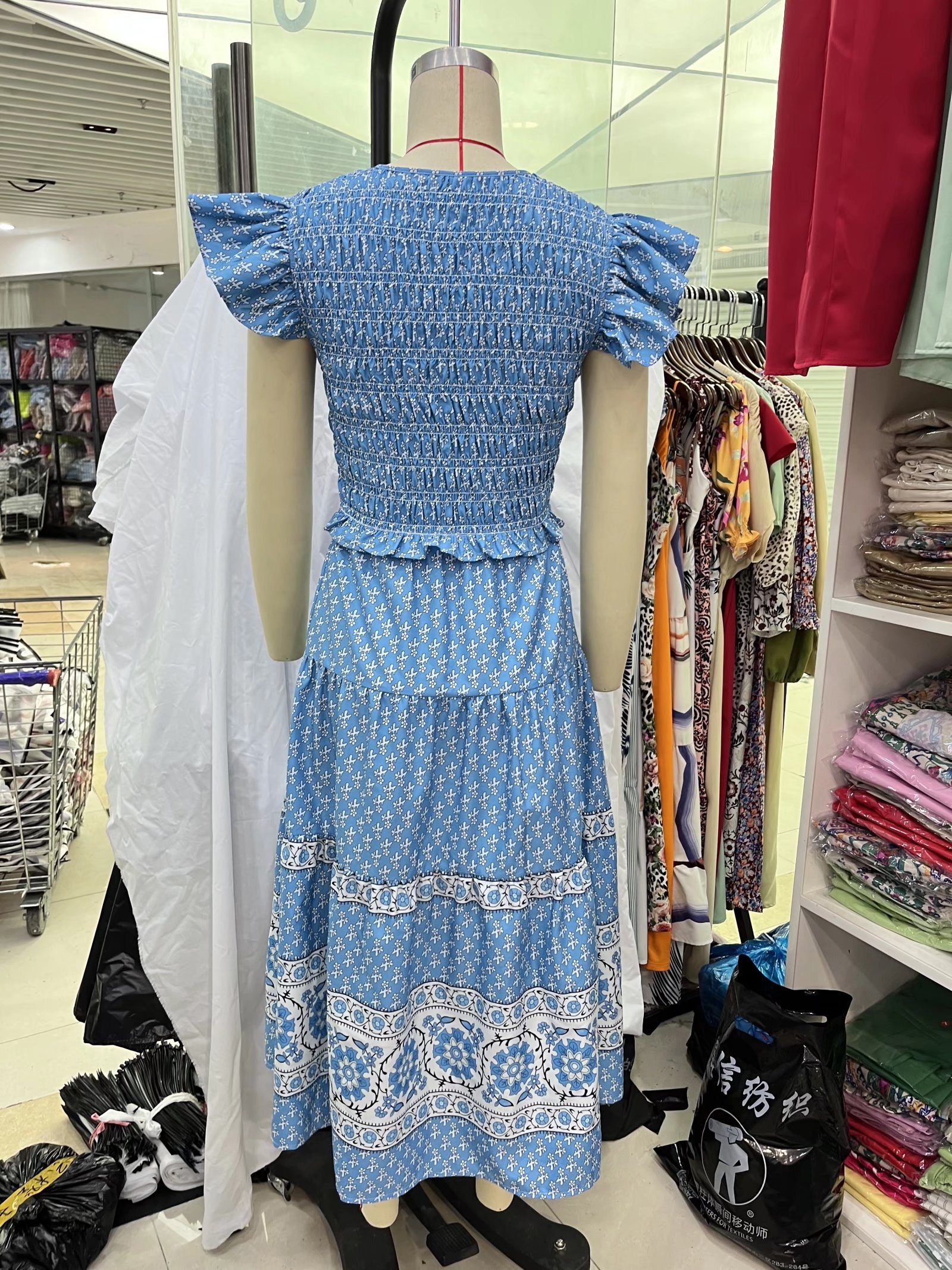 Abito Maxi Floreale Boho