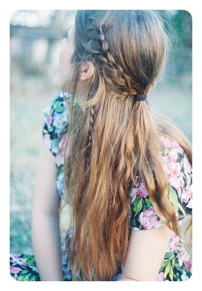 Bohemian Style Hairstyle