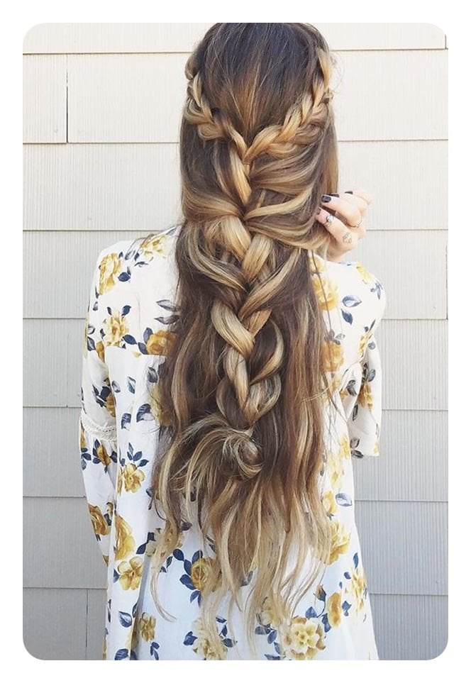 Bohemian Style Hairstyle