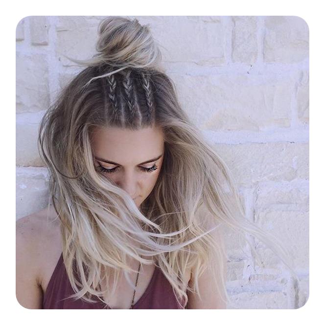 Bohemian Style Hairstyle
