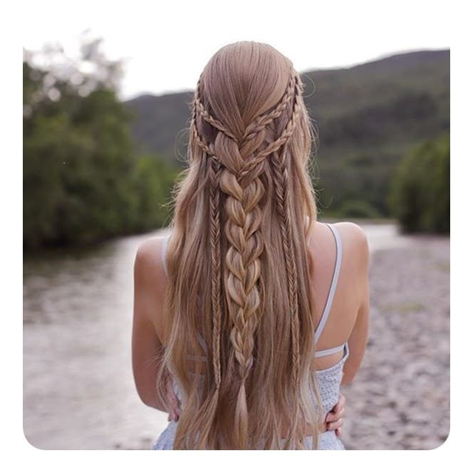 Bohemian Style Hairstyle