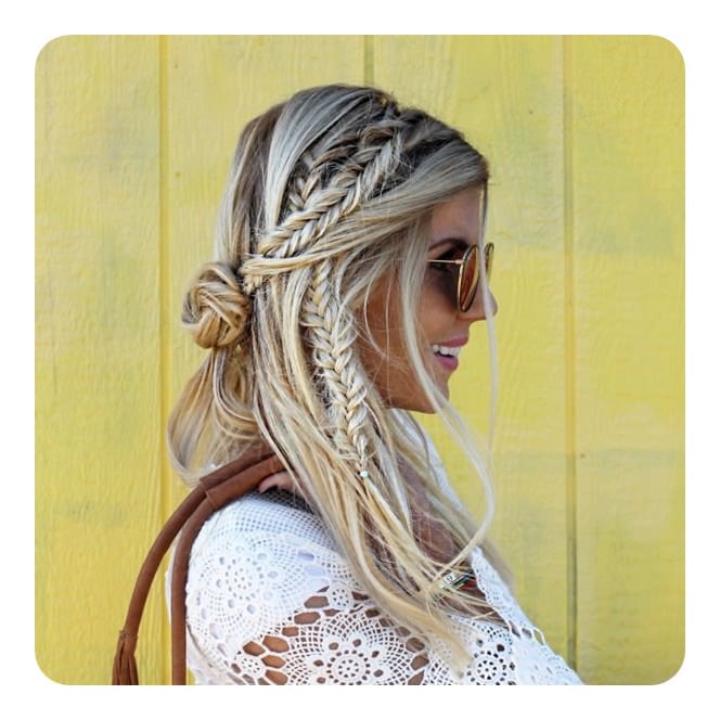 Bohemian Style Hairstyle