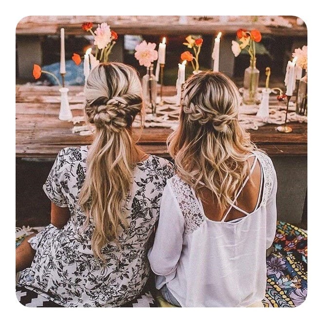 Bohemian Style Hairstyle