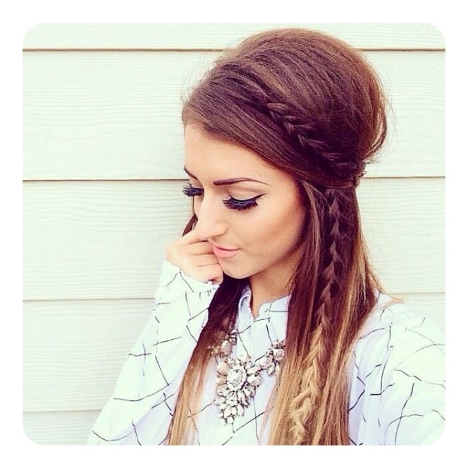Bohemian Style Hairstyle