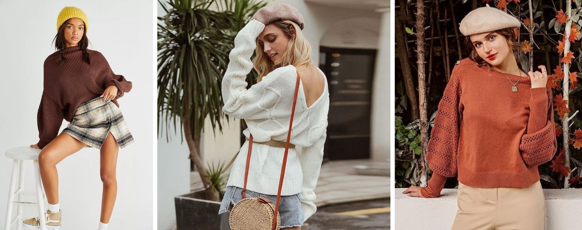 vintage oversized sweater accessories